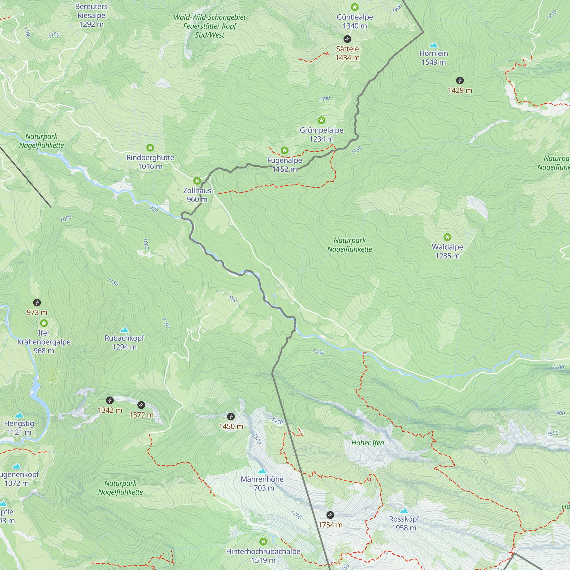 Hirschgund map