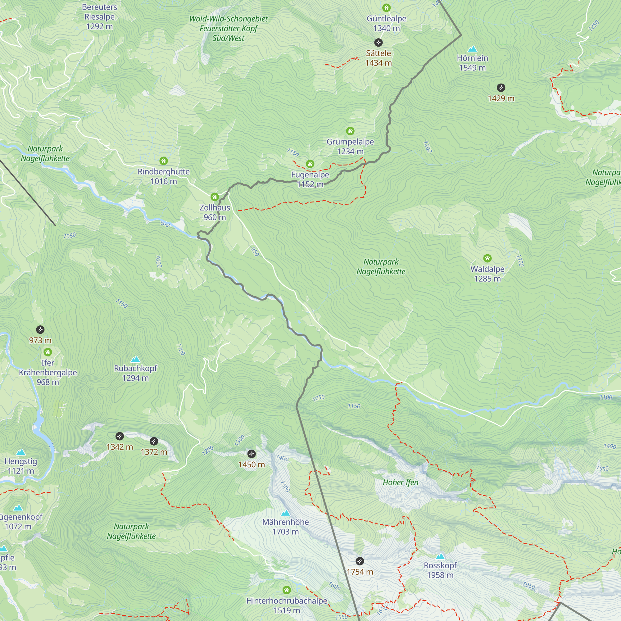 Hirschgund map