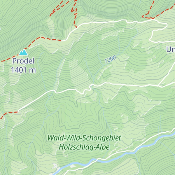 Map of Holzschlagalpe