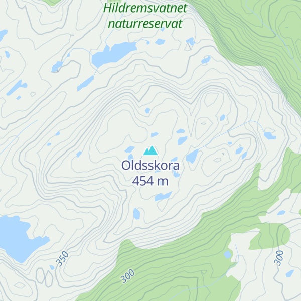 Map of Oldsskora