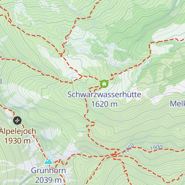 Map of Hof der Schwarzwasseralpe