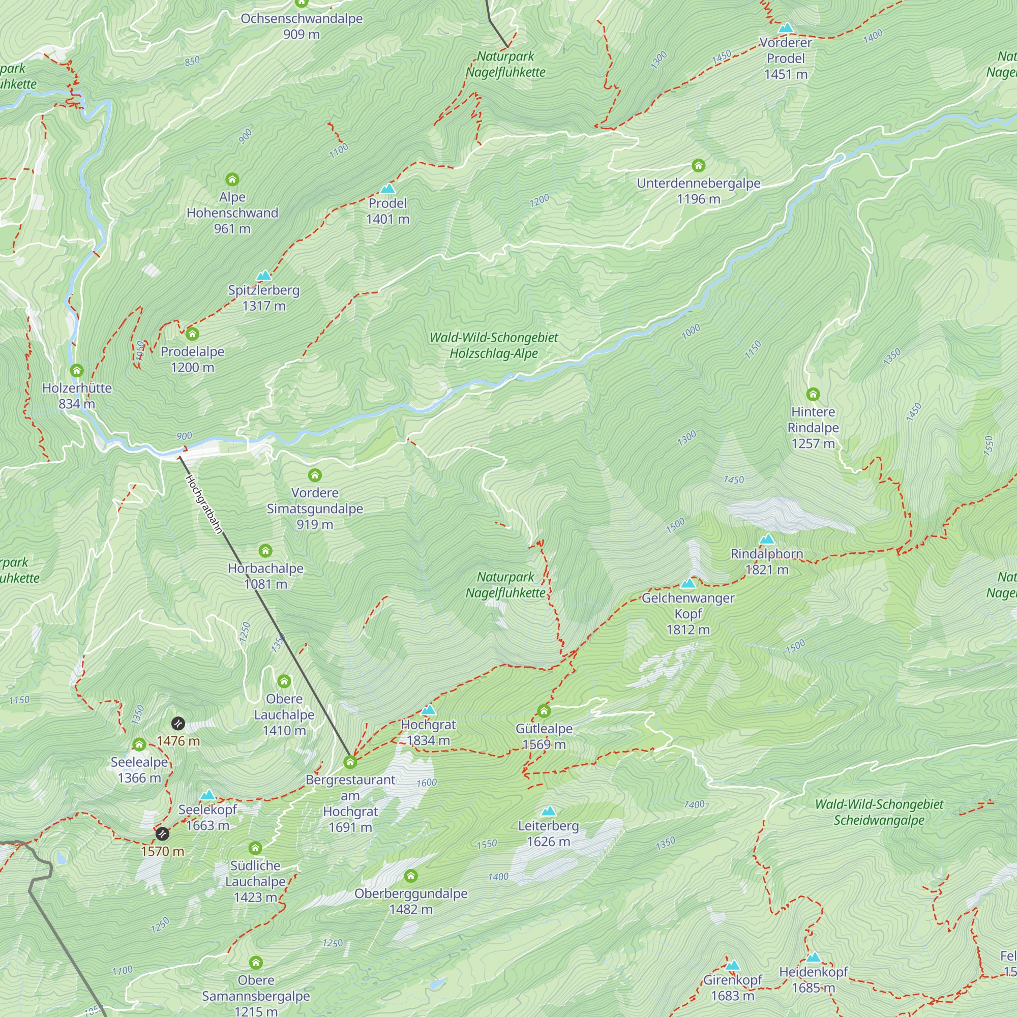 Gratvorsäss map