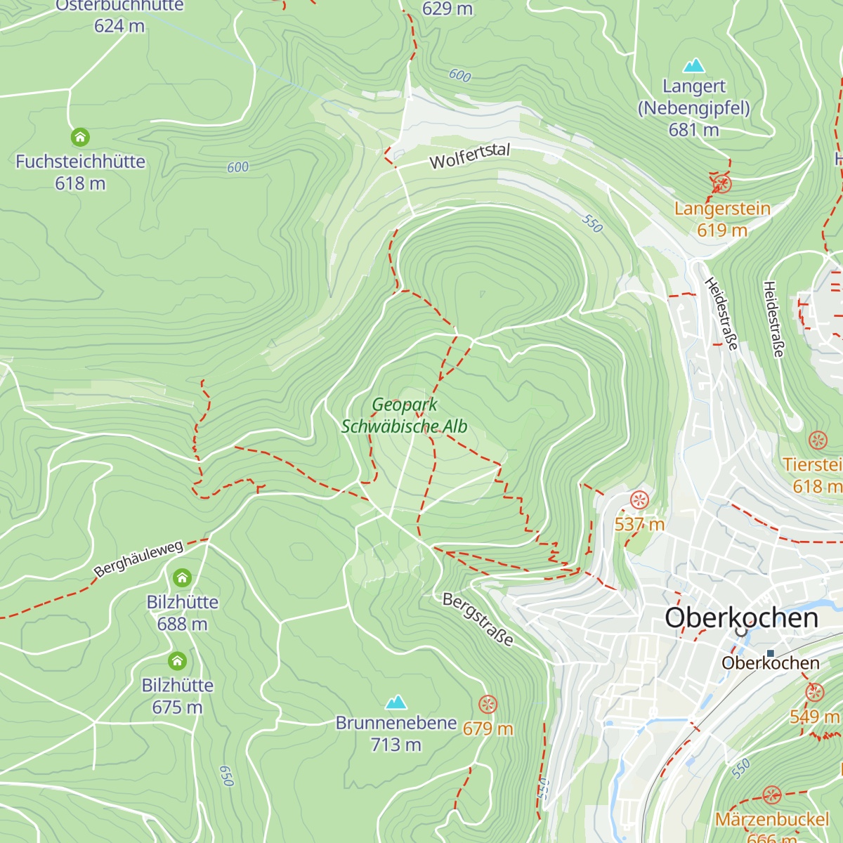 Volkmarsberghütte map