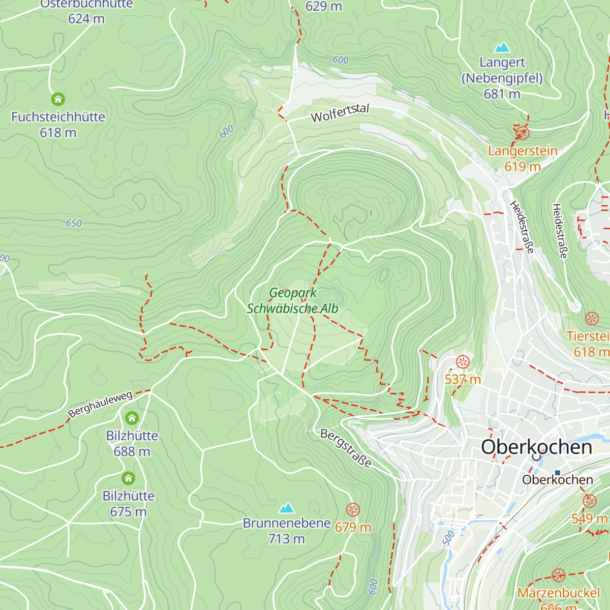 Volkmarsberghütte map