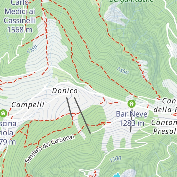 Map of Residence Solara, ex Centro di Formazione Professionale “Alberghiera”