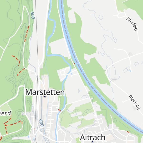 Map of D'Hütte