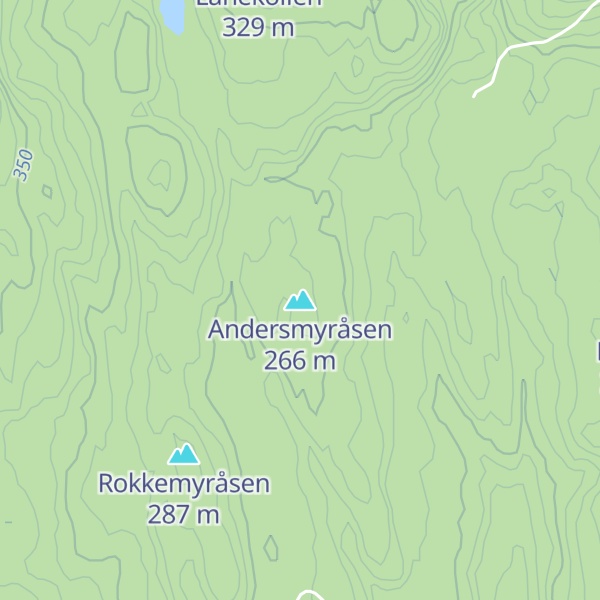 Map of Andersmyråsen