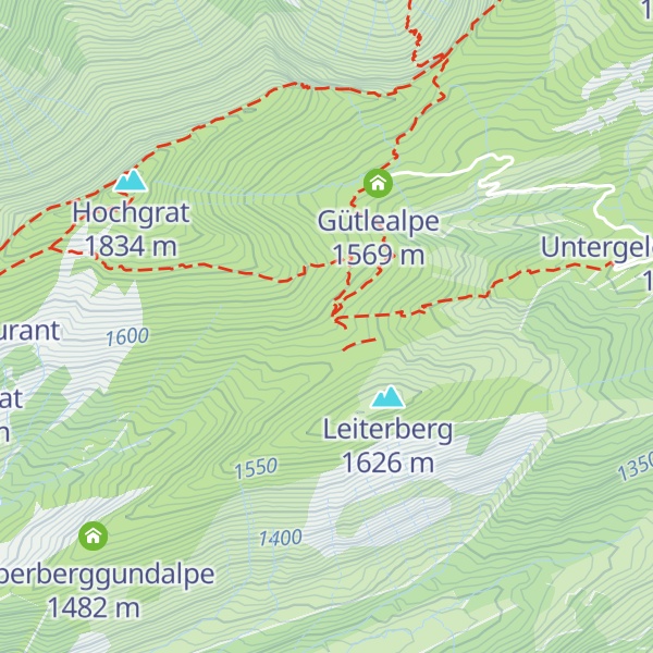 Map of Obergelchenwangalpe