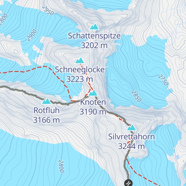 Map of Knoten