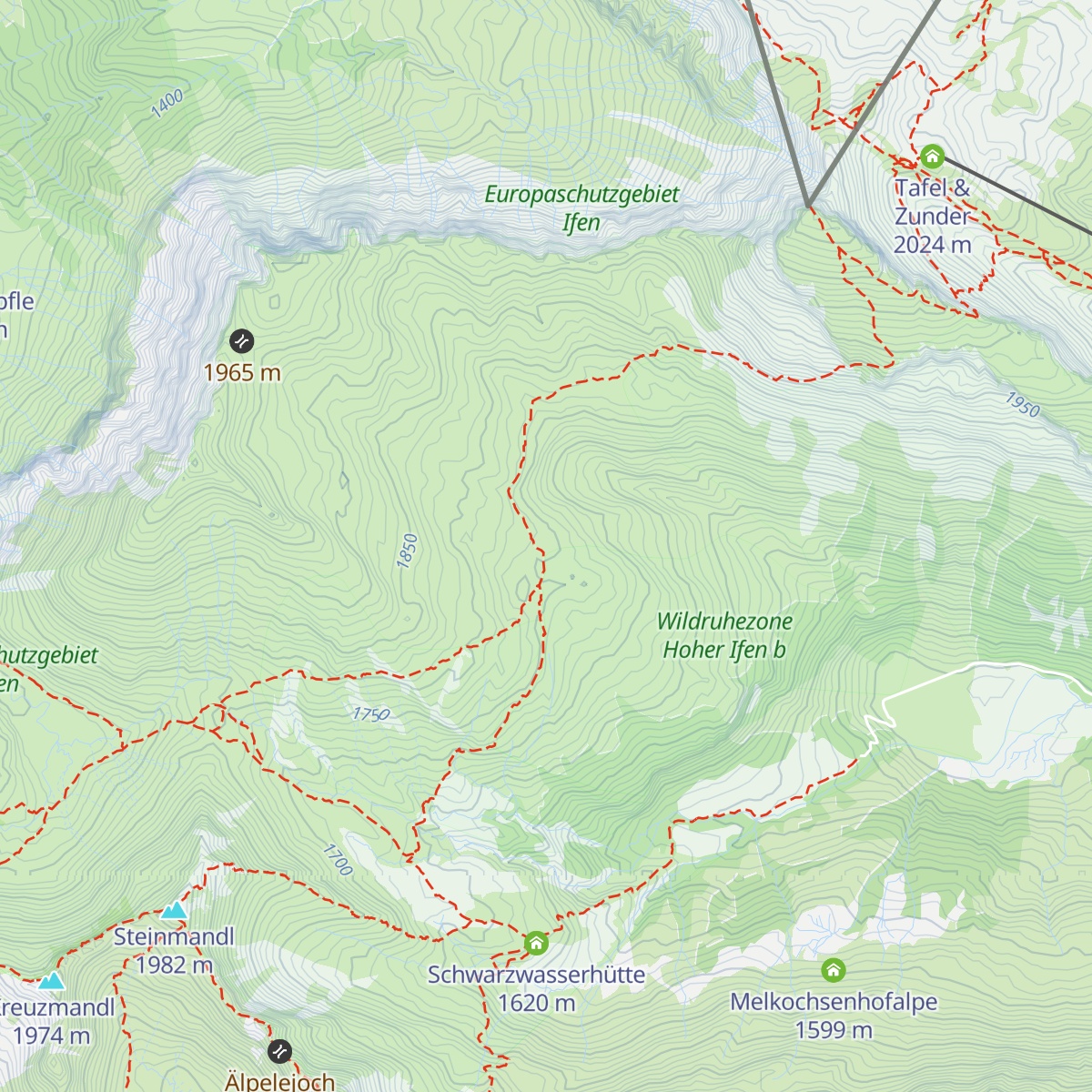 Ifersguntalpe map