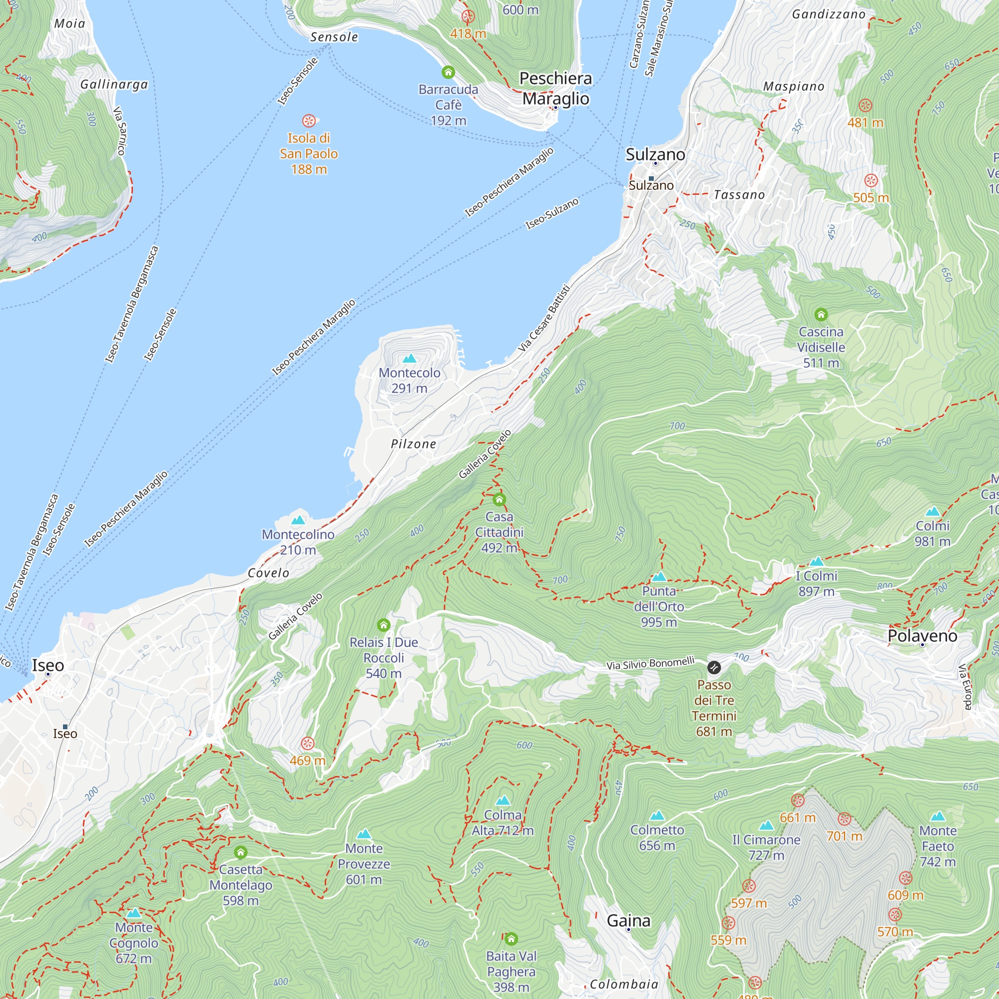 Casa Cittadini map