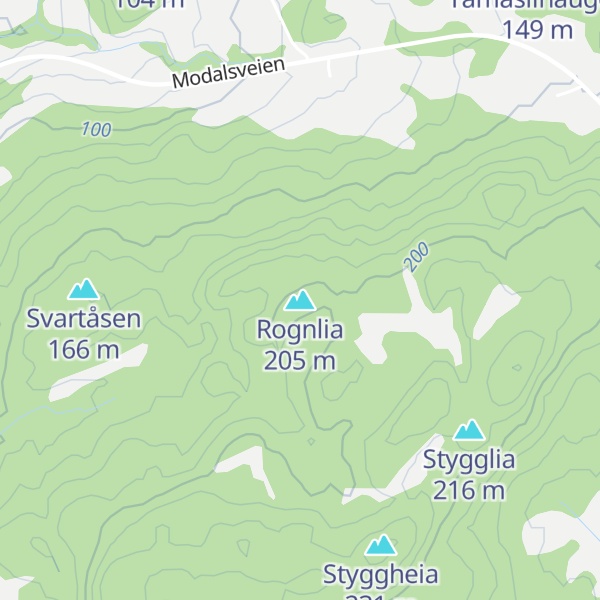 Map of Rognlia