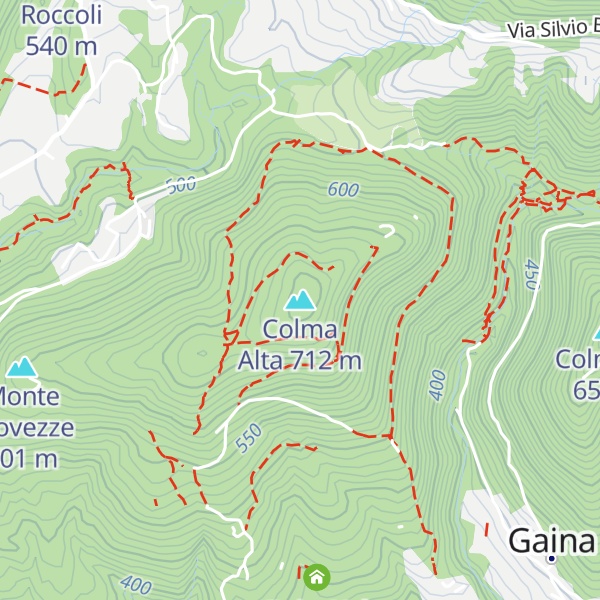 Map of Colma Alta