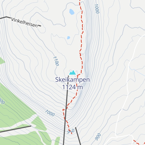 Map of Skeikampen