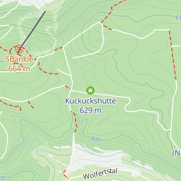 Map of Kuckuckshütte