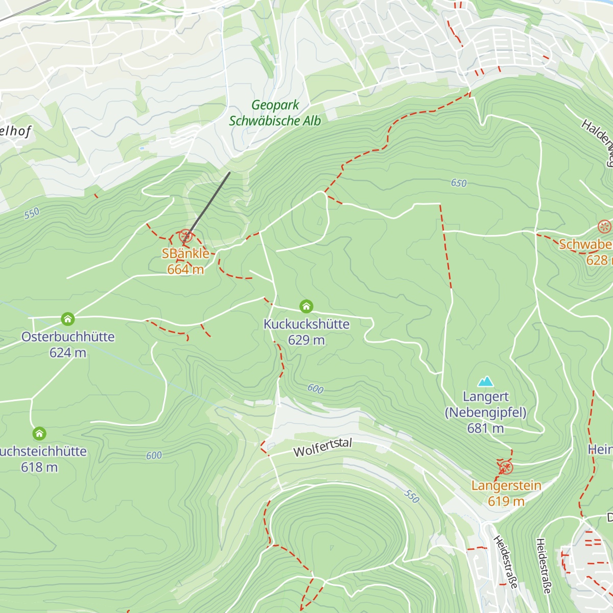 Kuckuckshütte map