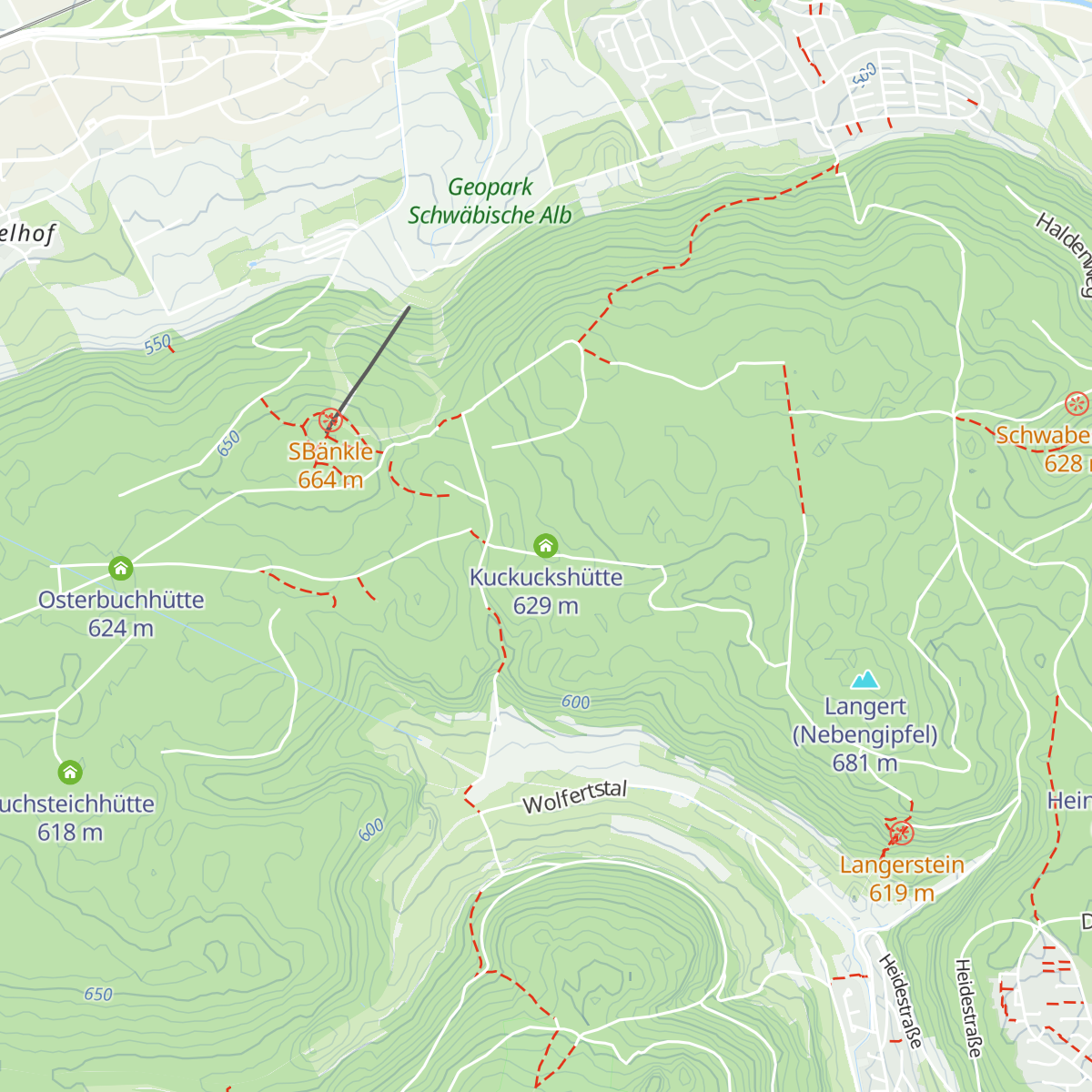 Kuckuckshütte map