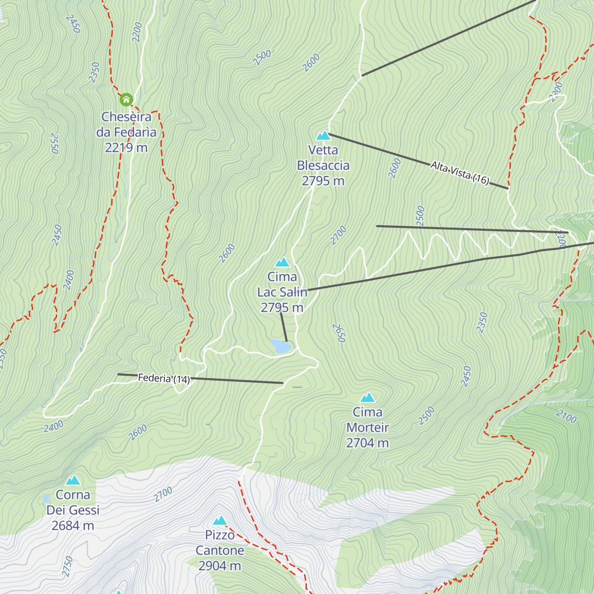 Carosello 3000 map