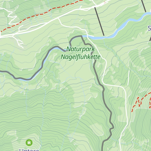 Map of Lappach Alpe