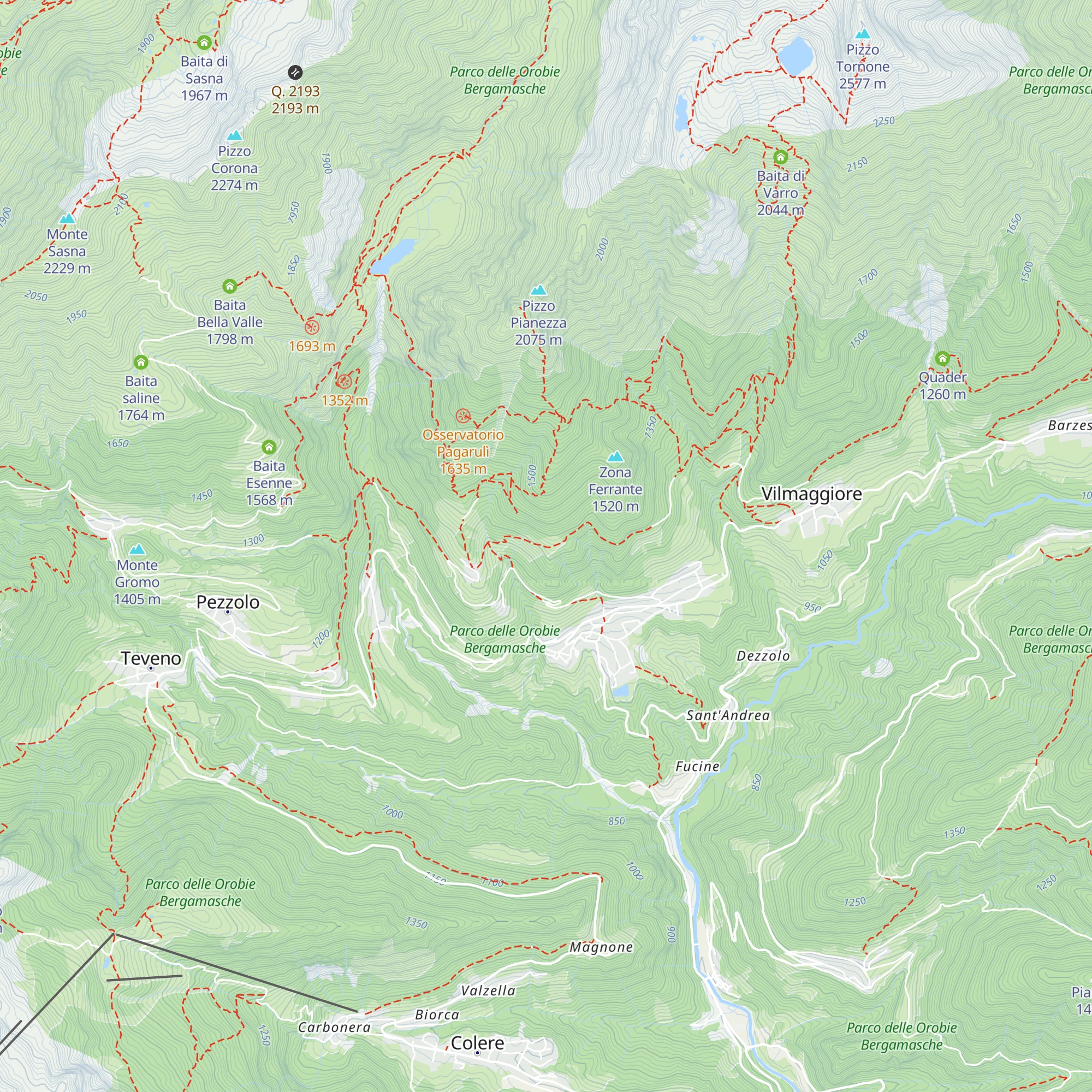 Comen map