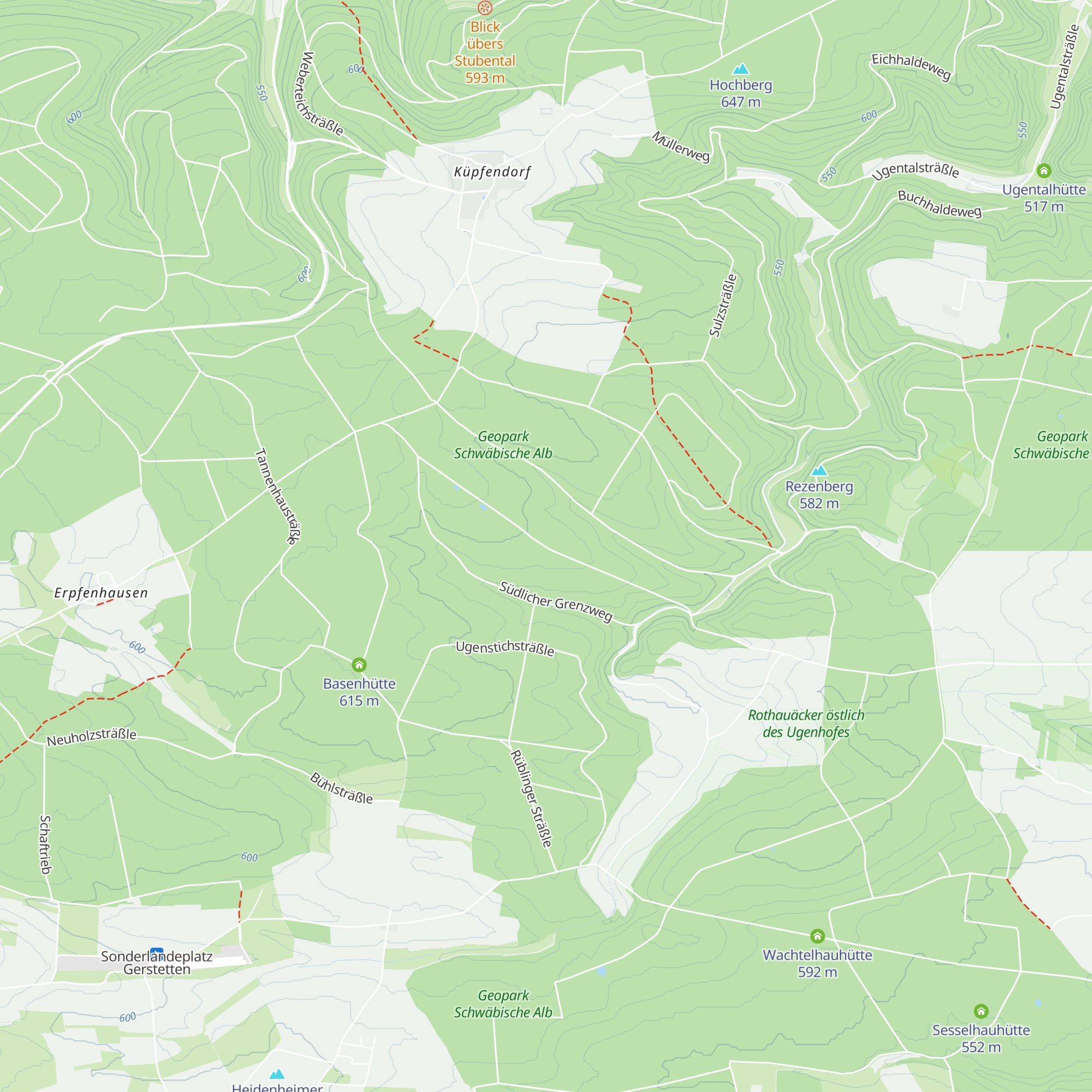 Roßhaldehütte map