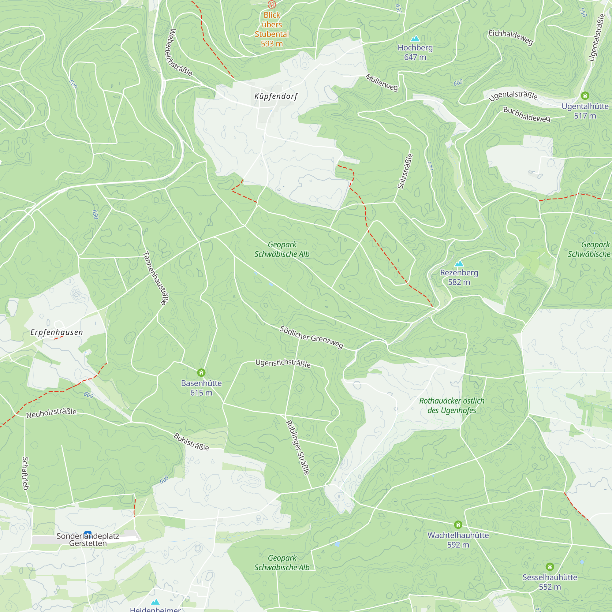 Roßhaldehütte map