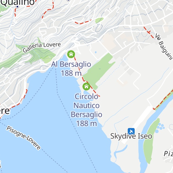 Map of Circolo Nautico Bersaglio