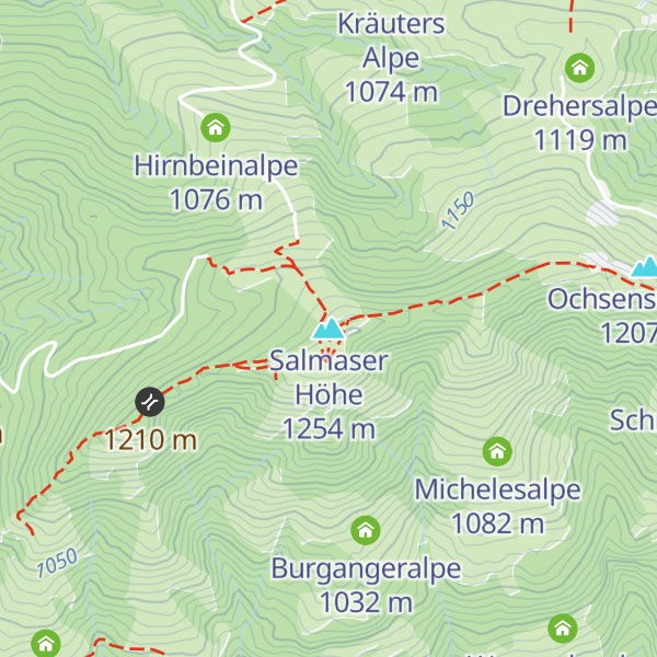 Map of Salmaser Höhe