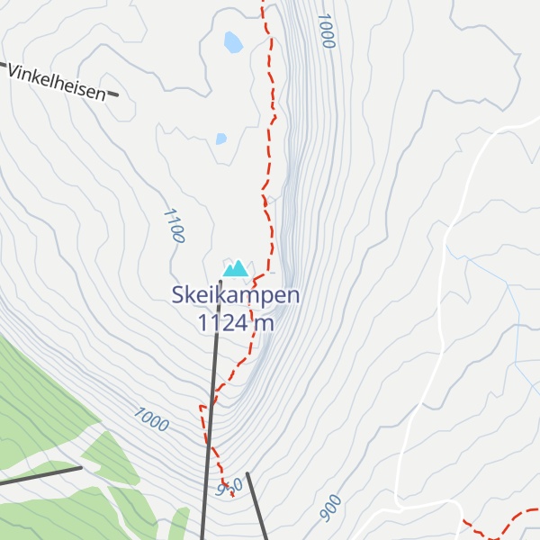 Map of Steinhytta