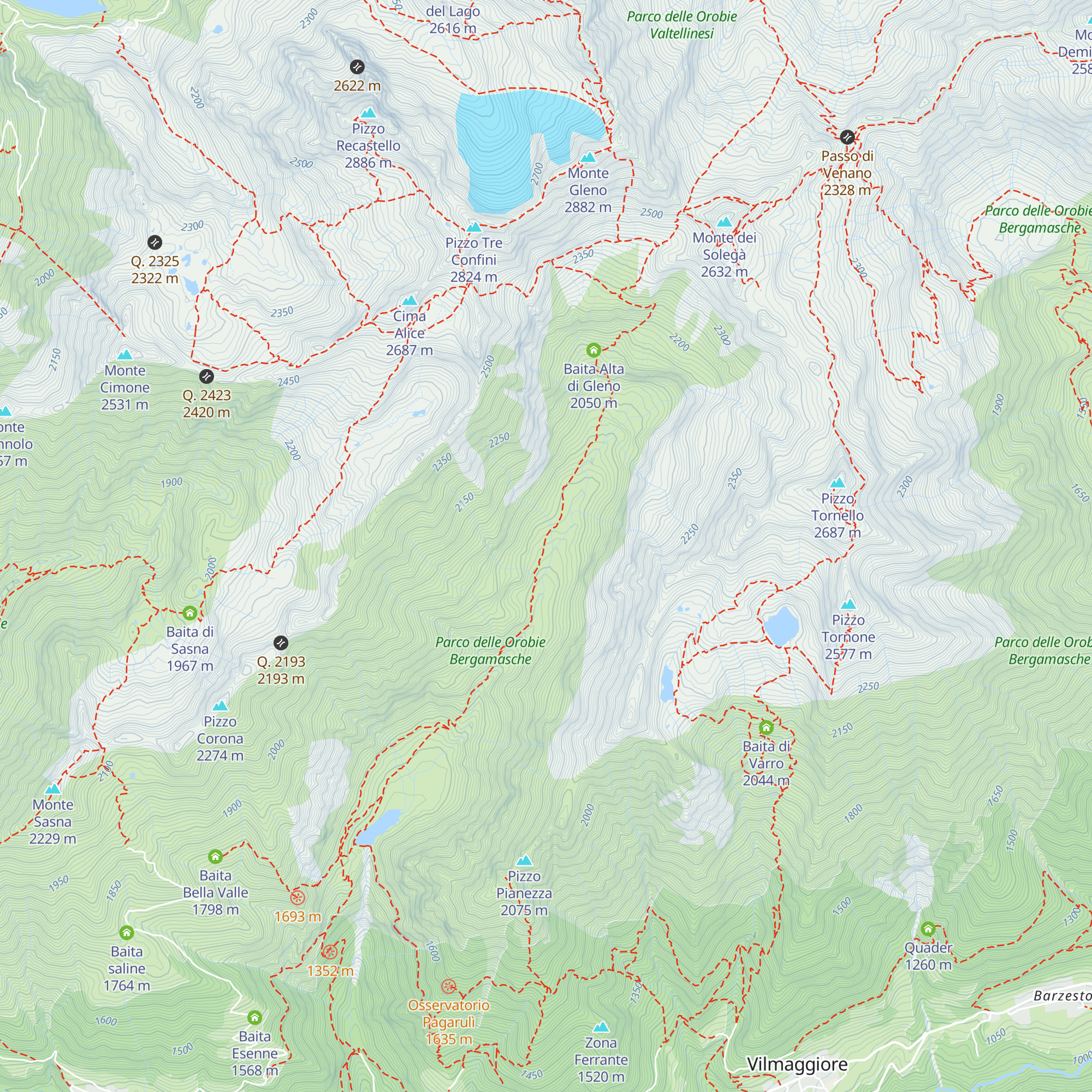 Baita di Mezzo map
