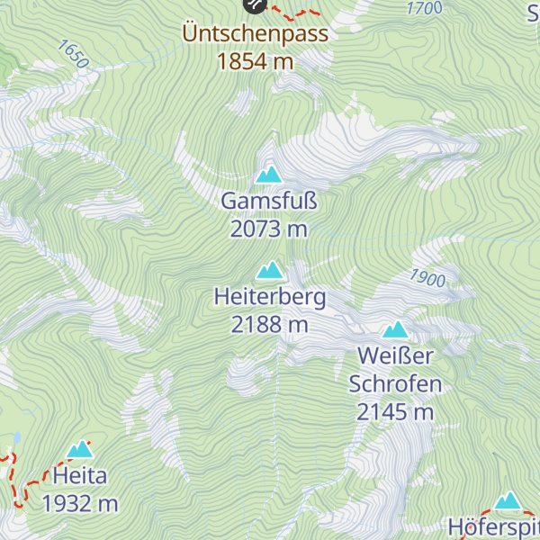 Map of Heiterberg