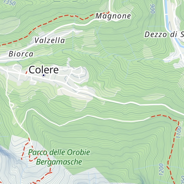 Map of Ostello Gardenia