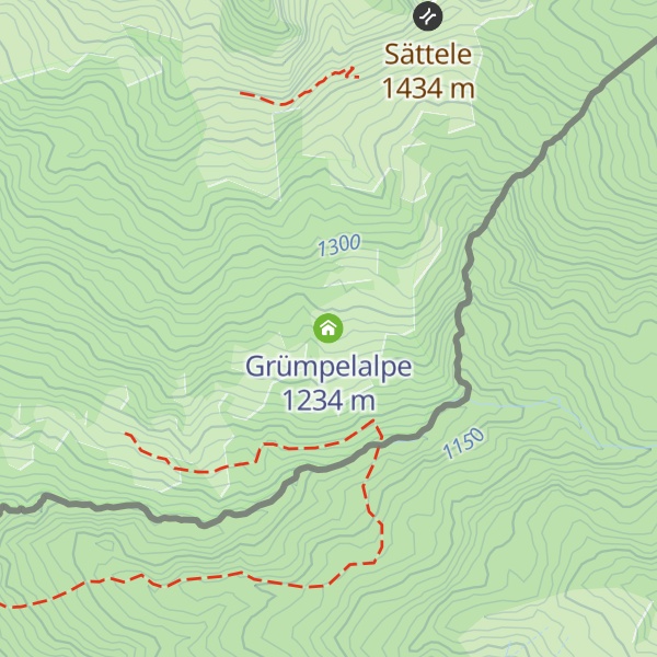 Map of Grümpelalpe