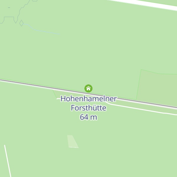 Map of Hohenhamelner Forsthütte