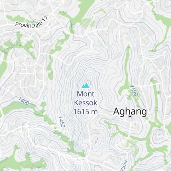 Map of Mont Kessok