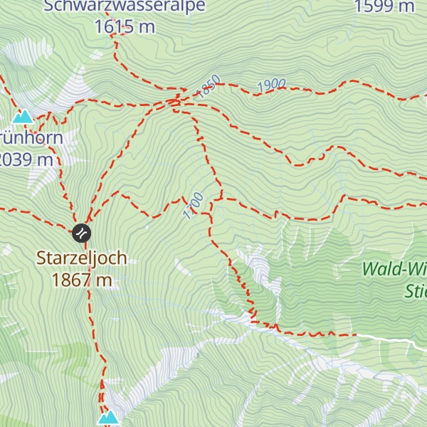 Map of Starzelalpe
