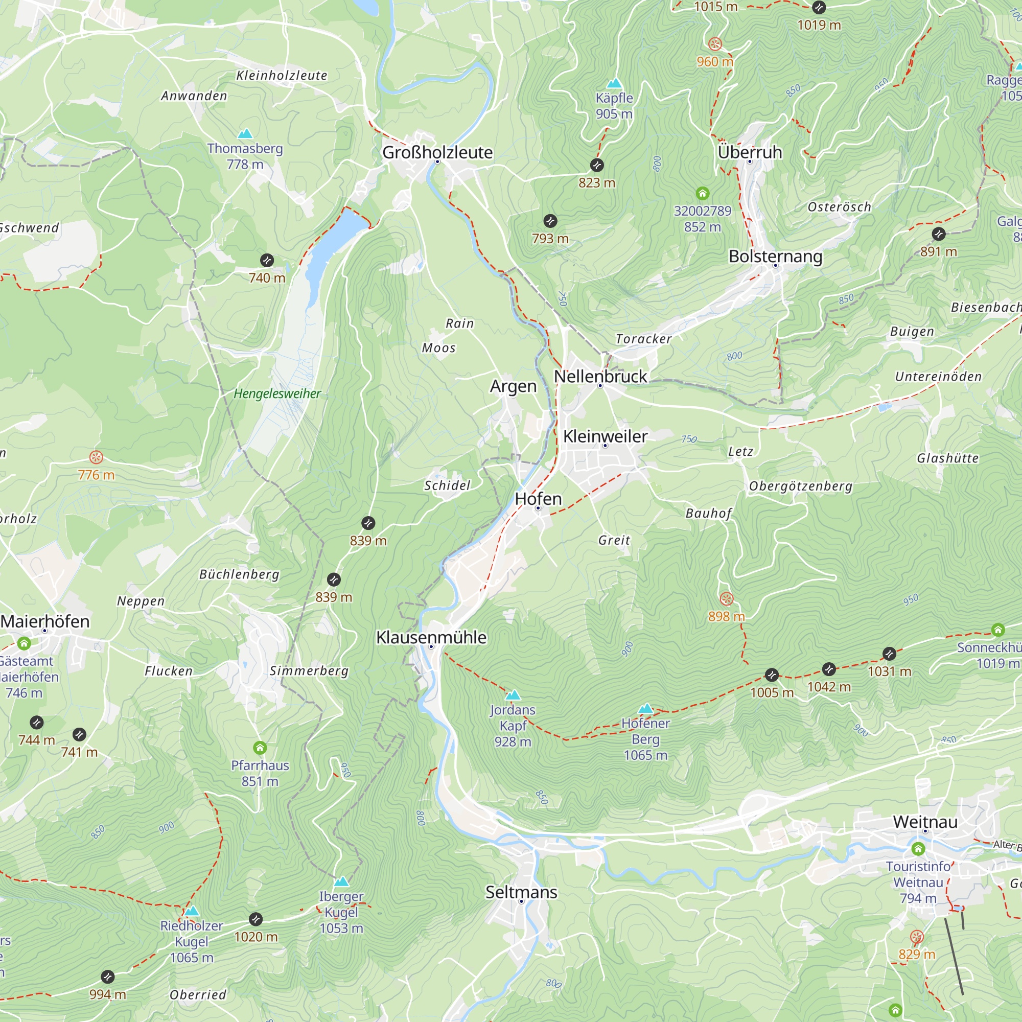 Schmankerl Alm map