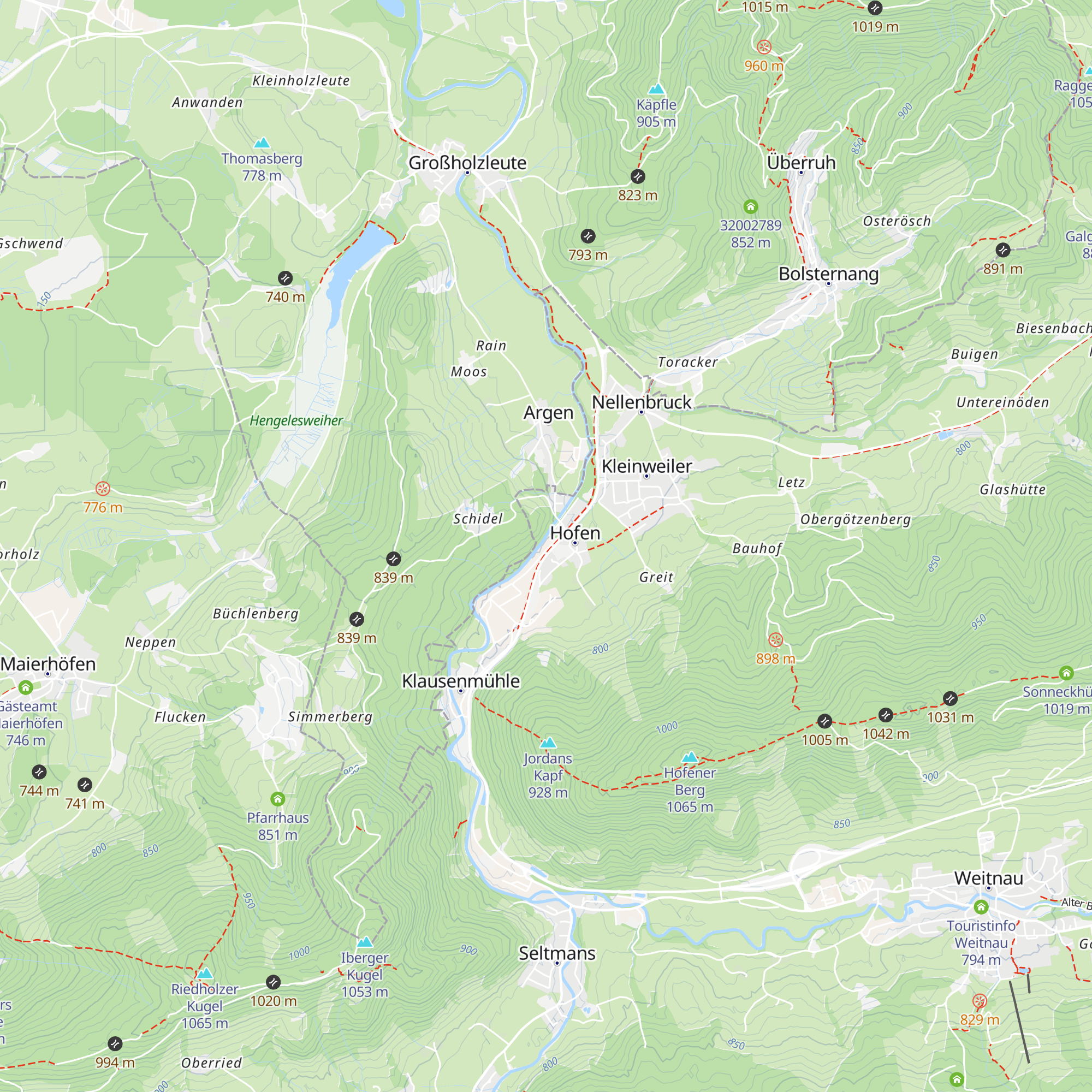 Schmankerl Alm map