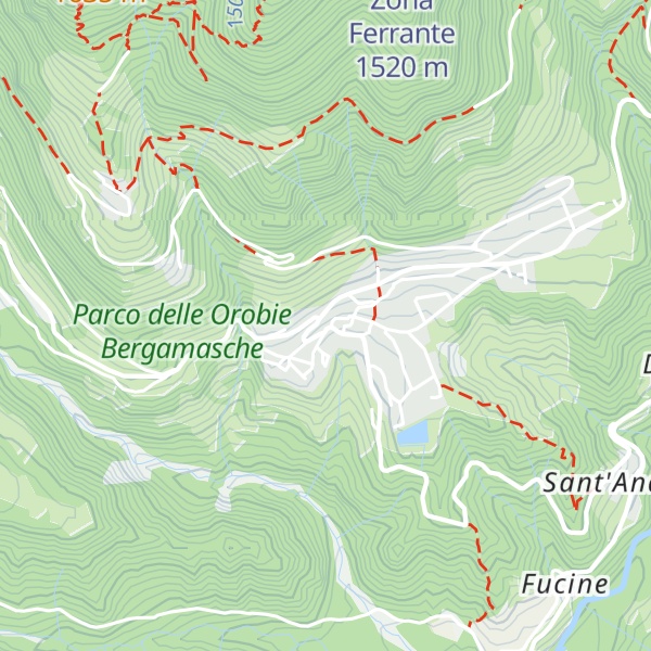 Map of Le quattro matte