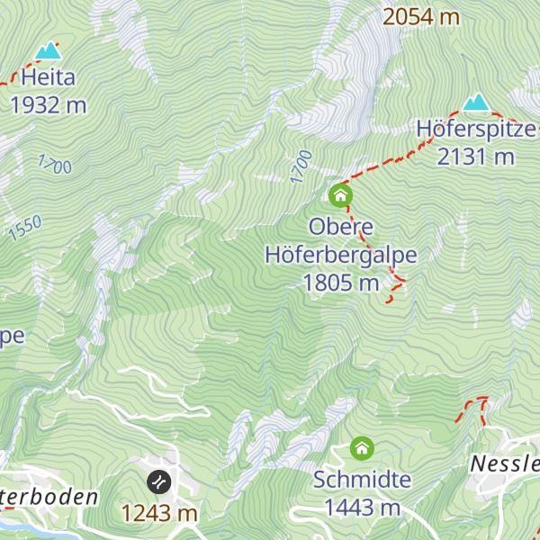 Map of Jagdhütte