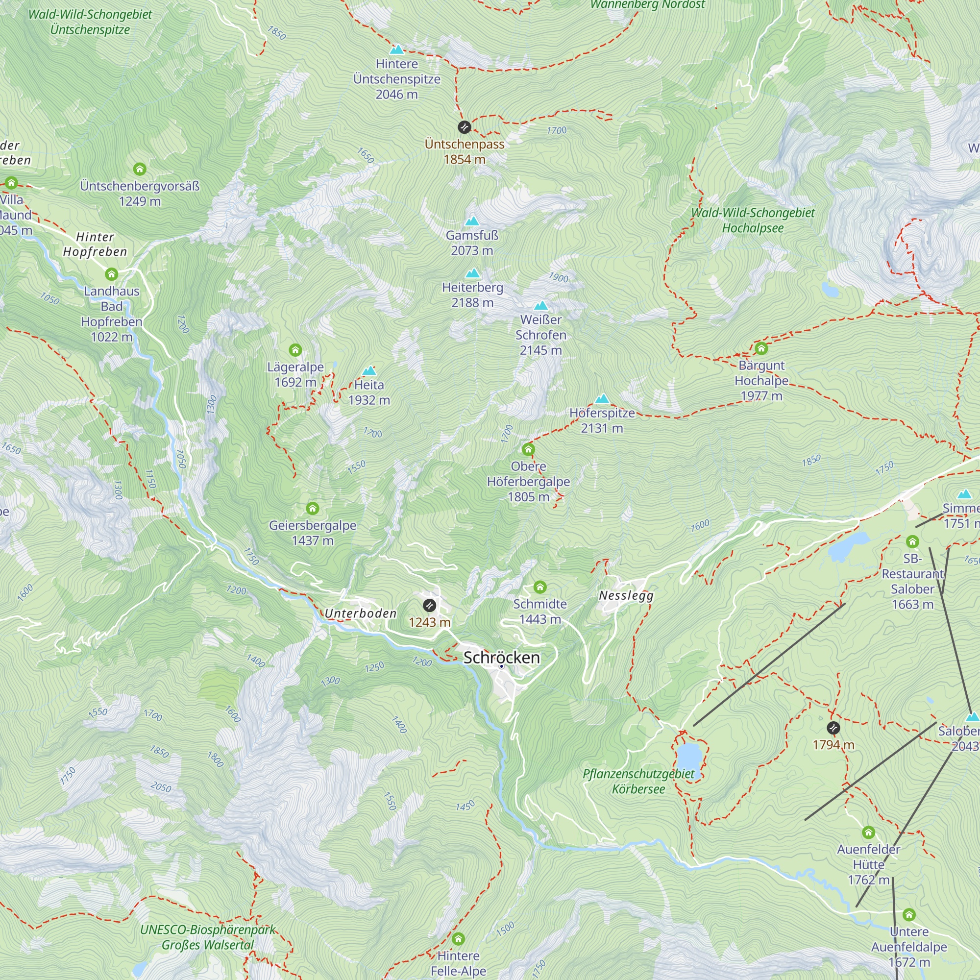 Jagdhütte map