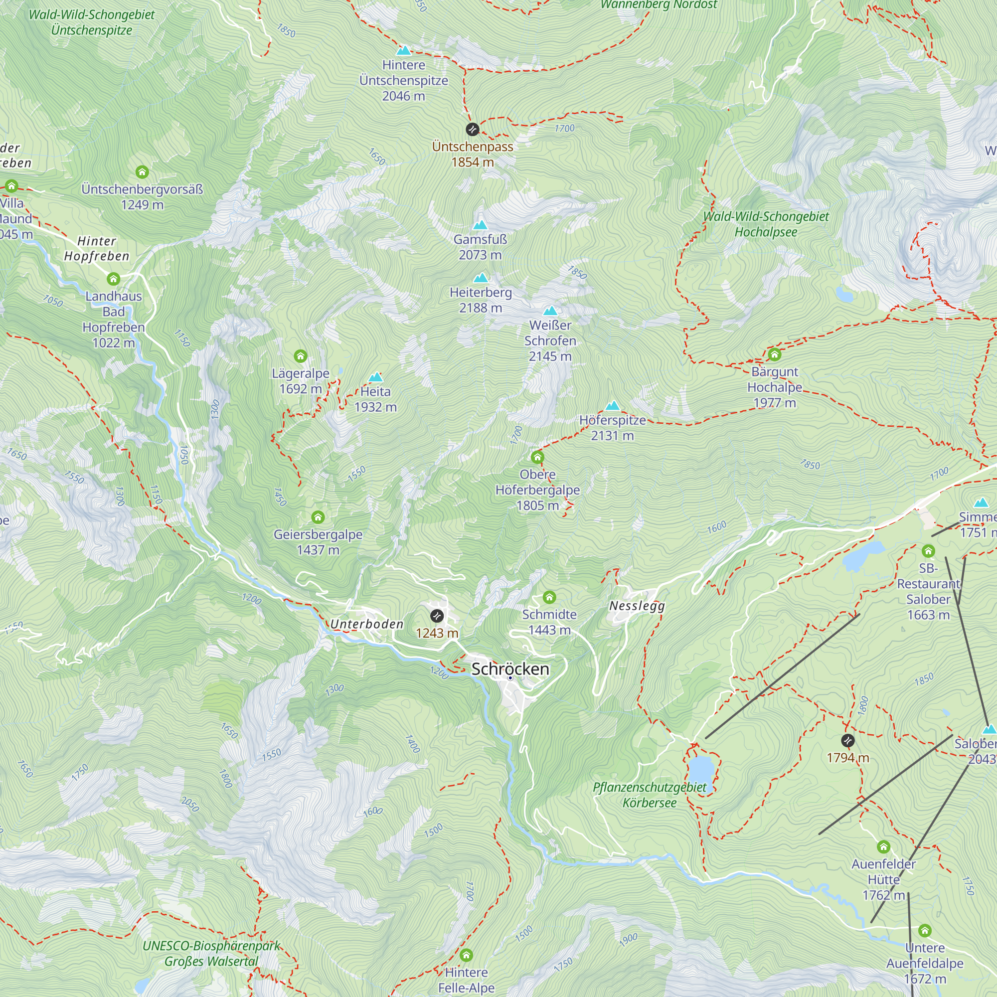 Jagdhütte map