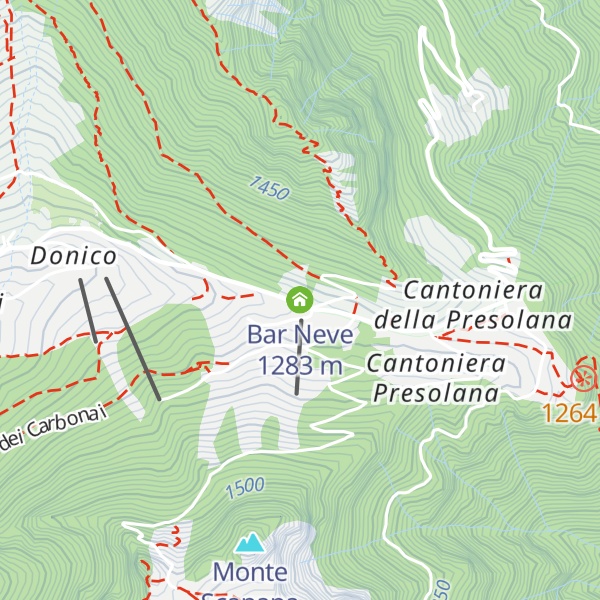 Map of Bar Neve