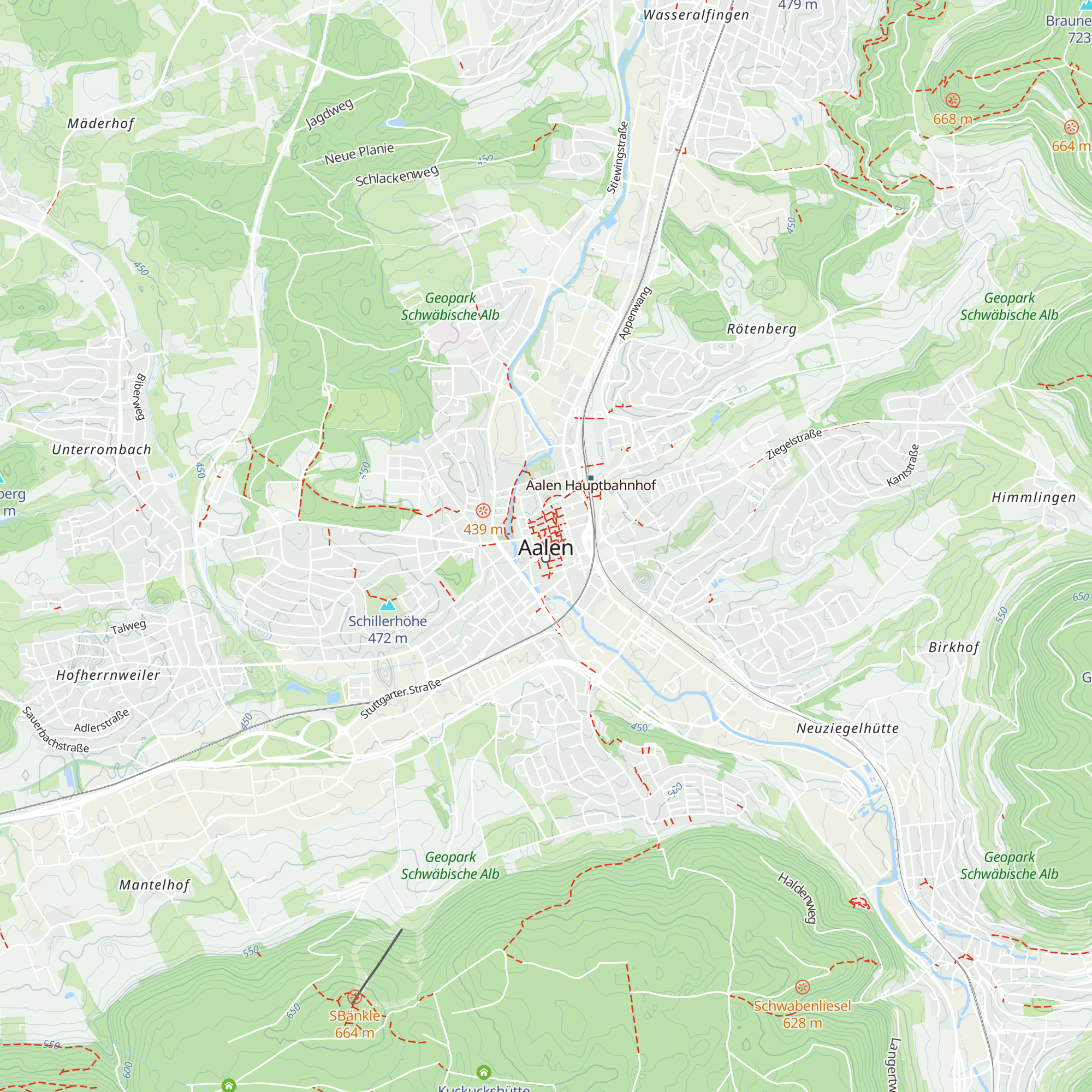 Tourist-Information map