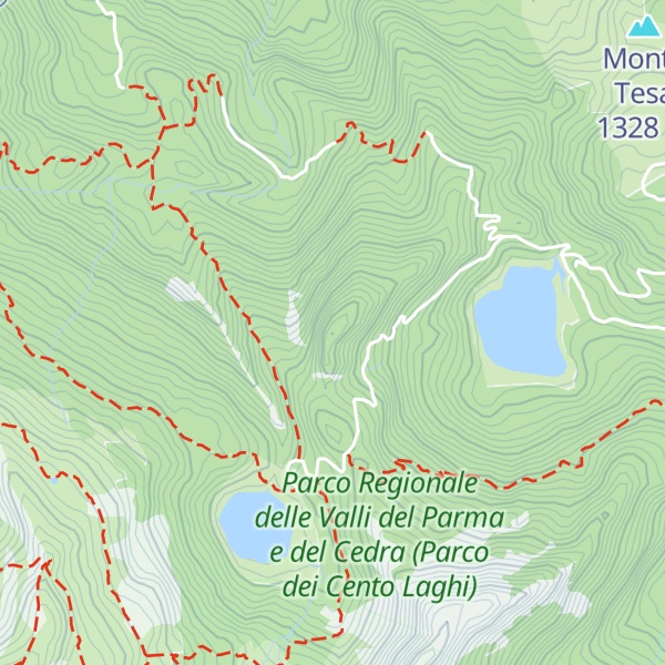 Map of Monte del Lago