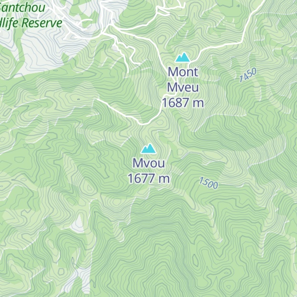 Map of Mvou