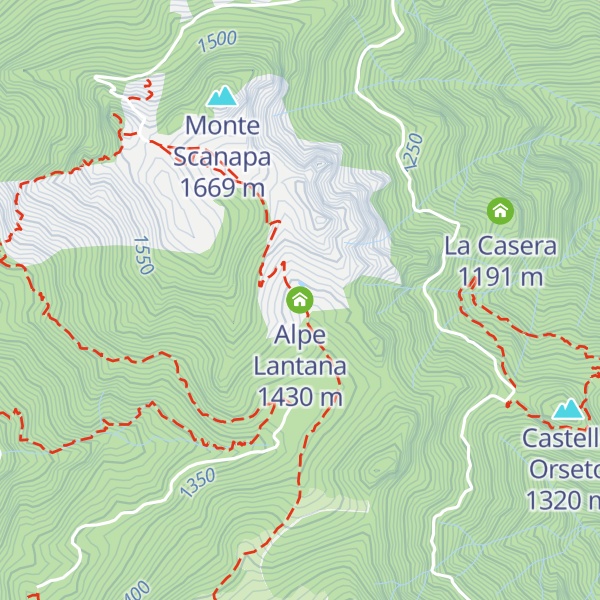 Map of Alpe Lantana