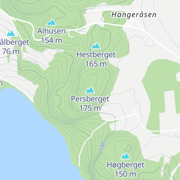 Map of Persberget