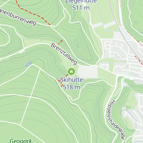 Map of Skihütte