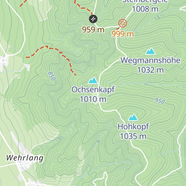 Map of Dornier Jagdhaus